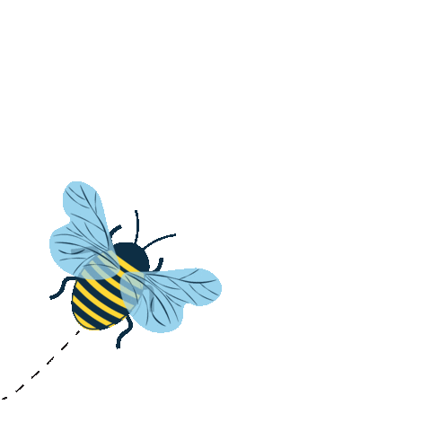 Fliegende Biene